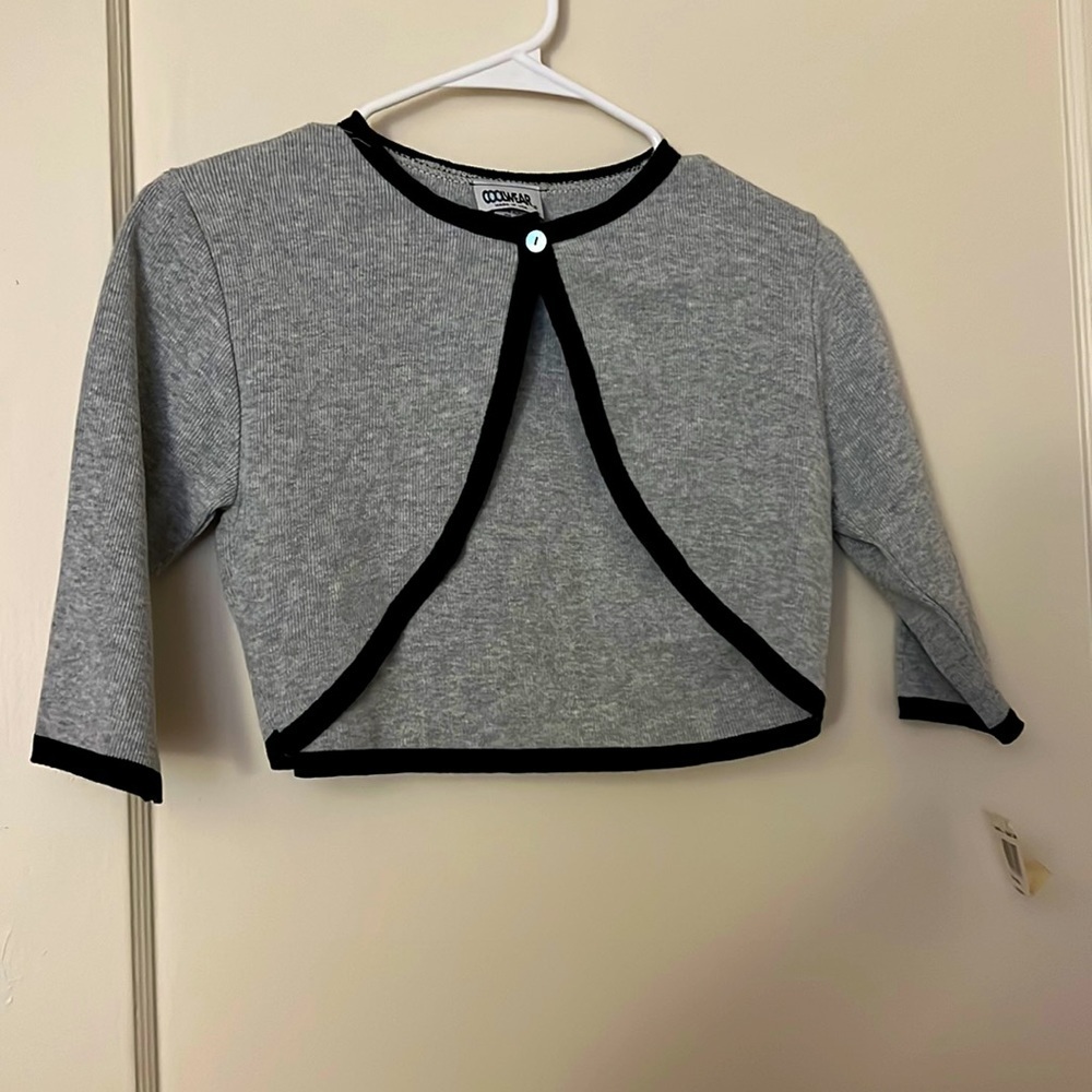 NWT kids cool wear cardigan size: M